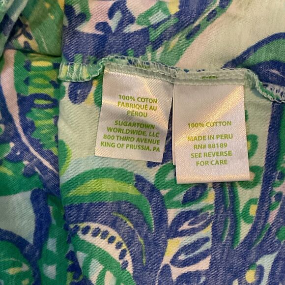 Lilly Pulitzer Palmetto Dress Girls  Size XL 12-14 Mini‎ KEEP IT CURRENT 12442 - Picture 4 of 7